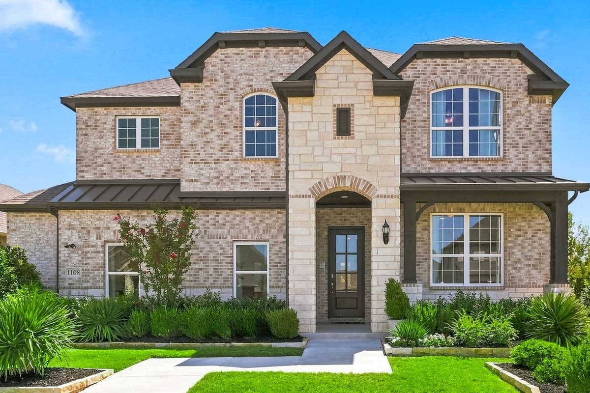 A new home in Anna Ranch, Anna, Texas