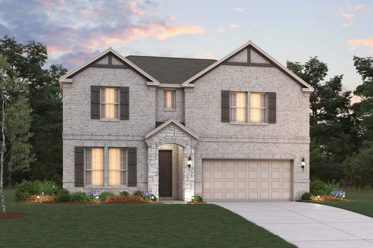 A new home in Hurricane Creek, Anna, Texas