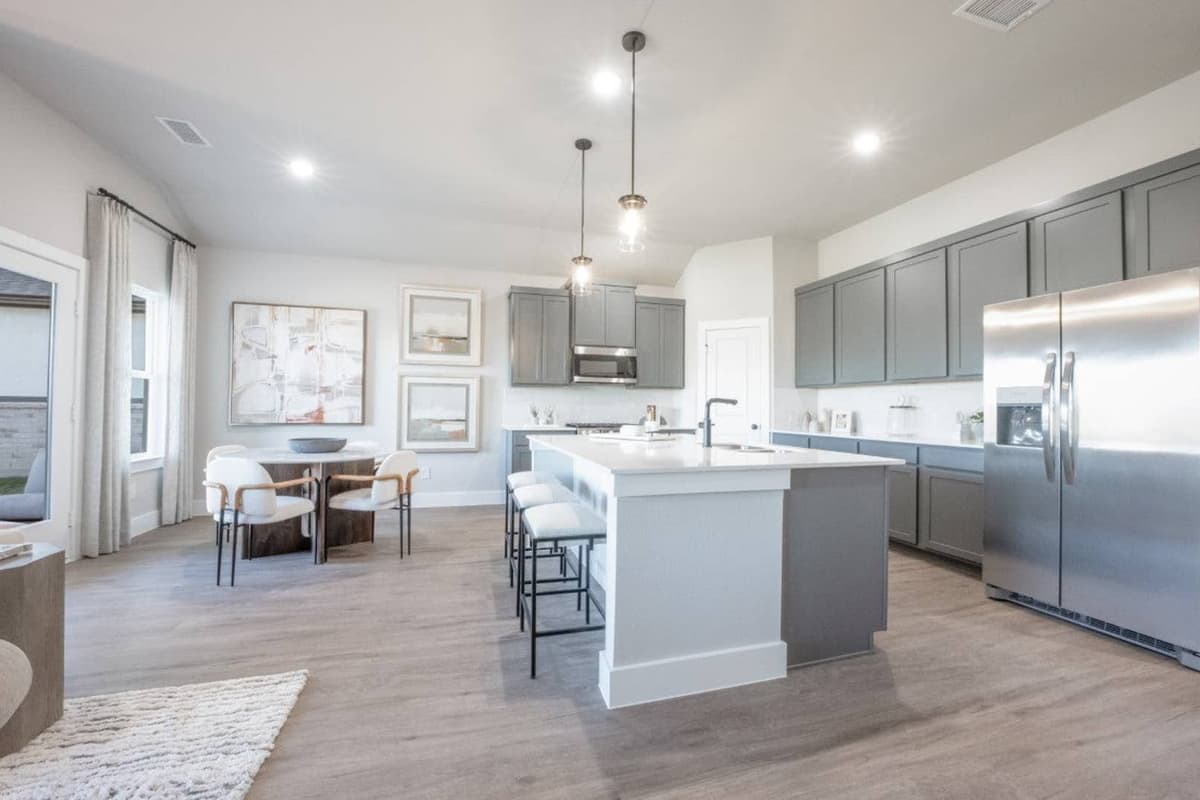A new home in The Bluffs, Celina, Texas