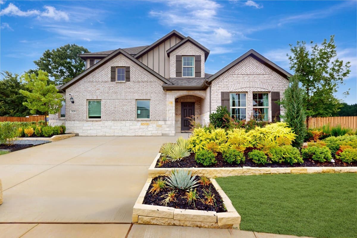 A new home in Kings Way, Denton, Texas