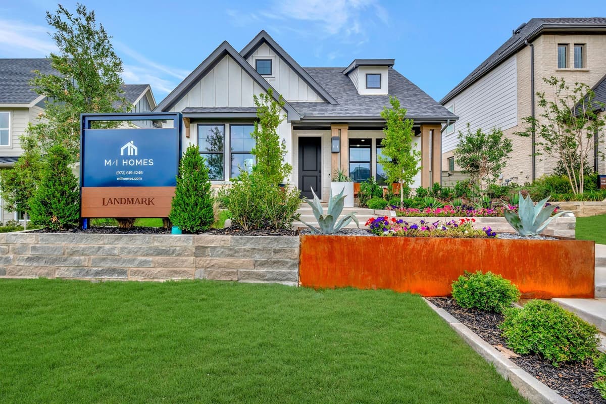 A new home in Landmark, Denton, Texas