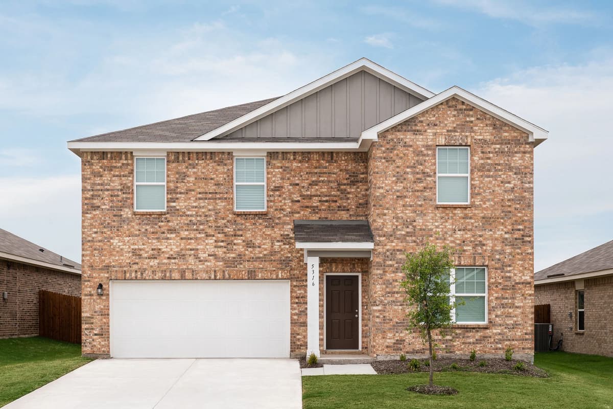 A new home in Noble Ridge, Howe, Texas