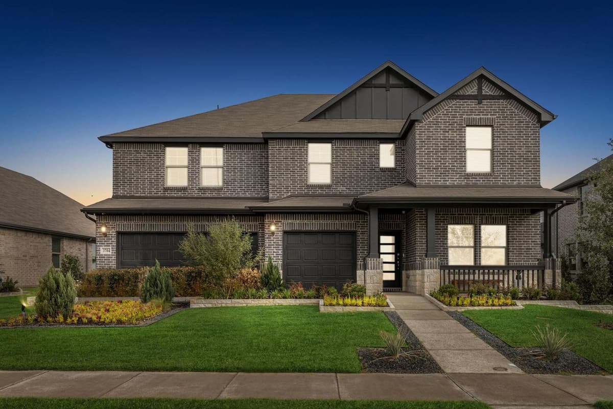 A new home in Eastridge, McKinney, Texas
