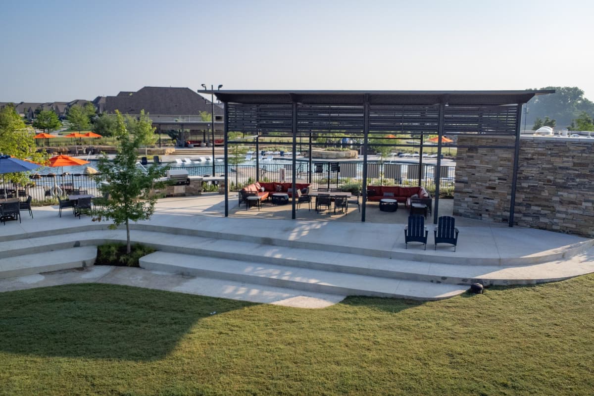 A new home in Trinity Falls Courtyards, McKinney, Texas