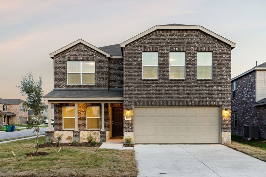A new home in Ashford Crossing, Princeton, Texas