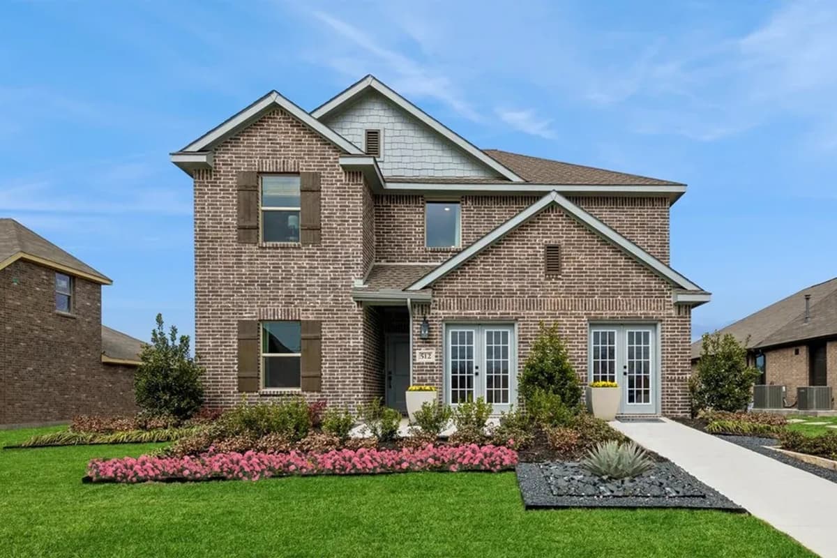 A new home in Rolling Ridge, Van Alstyne, Texas